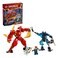 Lego NinjaGo Kai's Elemental Fire Mech Building Toy 71808