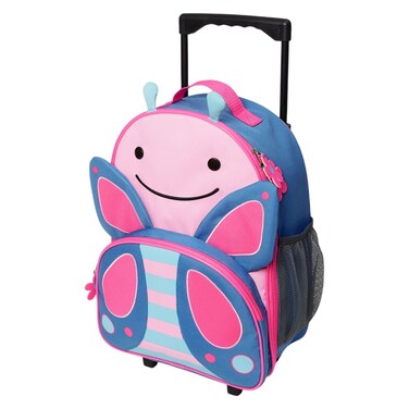 Skip Hop Zoo Butterfly Pattern Luggage Trolley Bag
