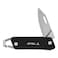 True Utility Modern Keychain Pocket Knife, Black