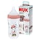 Nuk Innovation Perfect Match Mickey Printed Anti-Colic M Feeding Bottle SNK785, 3 Months+, 260ml
