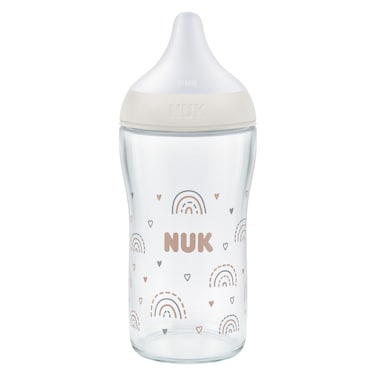 Nuk Innovation Perfect Match Anti-Colic M Feeding Bottle SNK781, 3 Months+, 260ml