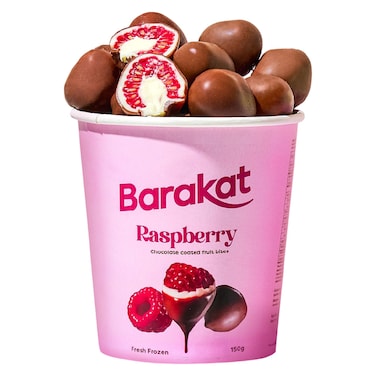 بركات توت العليق مغطى بالشوكولاتة، 190 غرام