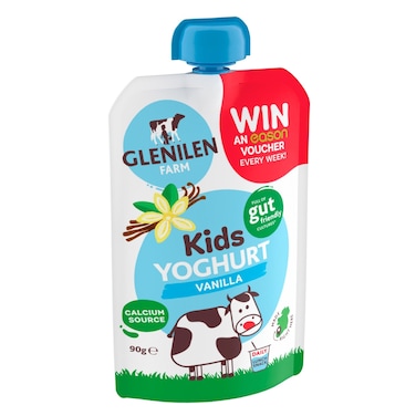 Glenilen Farm Vanilla Flavour Kids Yogurt, 90g