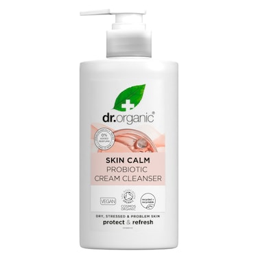 Dr. Organic Skin Calm Probiotic Cream Cleanser, 150ml