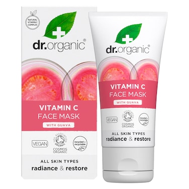 Dr. Organic Vitamin C Face Mask Wit Guava, 50ml