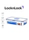 &amp; LOCK LocknLock 800ml Rectangular Airtight Food Storage with Divider - BPA-Free, Microwave, Freezer, and Dishwasher Safe