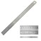 CRAFT MAGIC Heavy Duty Stainless Steel Ruler Set &ndash; 12 Inch (30 CM) Metal Rulers   Pack of 2   Perfect Straight Edge for Precise and Accurate Measurements