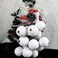 CRAFT MAGIC, 8 Pack 3 inch/8cm Solid Foam Balls for Crafts, Round White Polystyrene Spheres for DIY Projects, Ornaments, School Modeling, Drawing, Art Creations, Party Decorations, School Supplies.