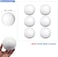 CRAFT MAGIC 4 Inch/10cm Foam Balls for Crafts - 6 Pack Round White Polystyrene Spheres for DIY Projects, Ornaments, School Modeling, Drawing