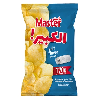 Master Salt Flavour Potato Chips, 170g