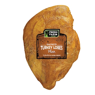Fresh Farm Smoked Turkey Lobes Plain