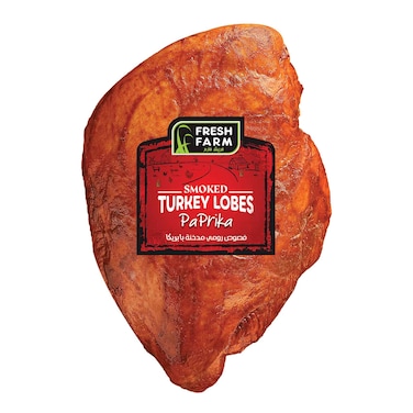 Fresh Farm Smoked Turkey Lobes Paprika