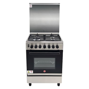 Hoover Cooker HGC-G604G-RS, 60x60 cm, Silver, 4 Burners