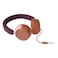 Philips 2000 Series Wired On-Ear Kids' Headphones TAK2000MP, Magenta Purple