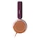 Philips 2000 Series Wired On-Ear Kids' Headphones TAK2000MP, Magenta Purple