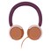 Philips 2000 Series Wired On-Ear Kids' Headphones TAK2000MP, Magenta Purple