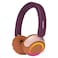 Philips 4000 Series Wireless Bluetooth On-Ear Kids' Headphones TAK4200MP, Magenta Purple