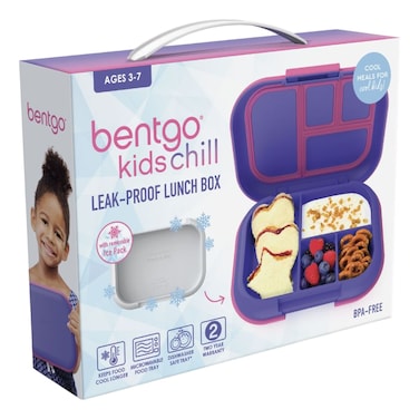 Bentgo Chill Kids Lunch Box, Electric Violet