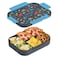 Bentgo Snap &amp; Go Dinosaur Printed Kids Slim Lunch Box