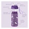 Bentgo Unicorn Printed Kids Water Bottle, 450ml