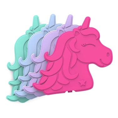 Bentgo Buddies Unicorn Design Reusable Ice Pack, 4 PCS