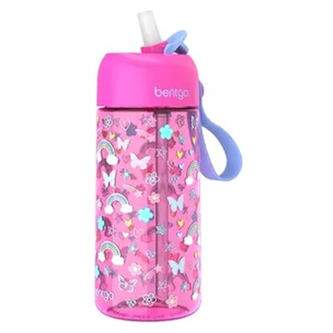 Bentgo Rainbow Printed Kids Water Bottle, 450ml