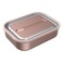 Bentgo Microsteel Lunch Box, Rose Gold