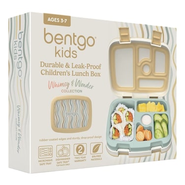 Bentgo Wavy Printed Leak Proof Kids Lunch Box