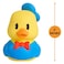 Disney Duckalooz Rubber Duck, Assorted, 3inch
