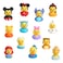 Disney Duckalooz Rubber Duck, Assorted, 3inch