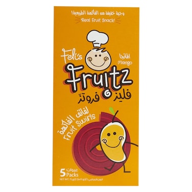 فيلي فروتز دوامات مانغو 75 غرام