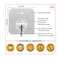 KLAPiT Super Hook, Clear, 4 PCS