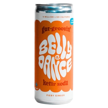 Belly Dance Low Sugar Fiery Ginger Kefir Soda, 250ml