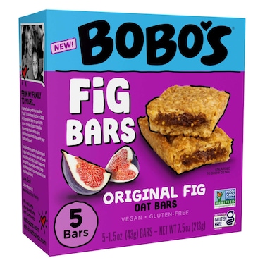 Bobo's Original Fig Oat Bars, 43g Pack of 5