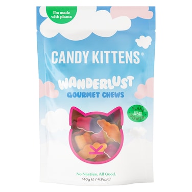 Candy Kittens Wanderlust Gourmet Chews, 140g