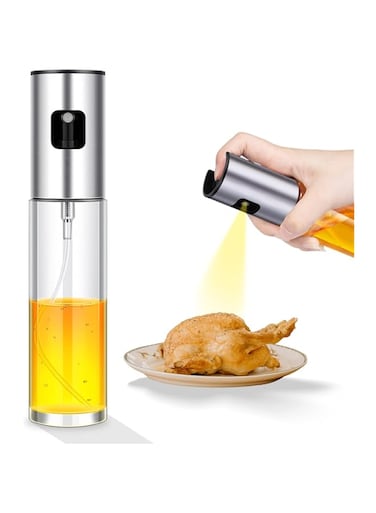 Oil Sprayer for Cooking, Olive Oil Sprayer Mister, Olive Oil Spray Bottle, Kitchen Gadgets Accessories for Air Fryer, Canola Oil Spritzer, Olive Oil Spray for Salad, BBQ, Kitchen Baking, Roasting