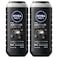 NIVEA MEN Active Clean 3in1 Shower Gel Body Wash, Active Charcoal, 250ml, Pack of 2