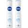 NIVEA Fresh Natural Antiperspirant Spray for Women, Ocean Extracts, 48H Protection, 150ml, Pack of 2