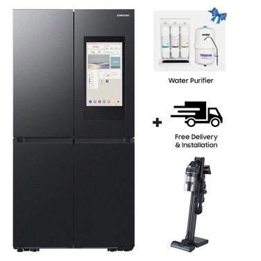 Samsung T Style French Door Refrigerator RF71DG9H0, Black, 809 L, 4 Doors
