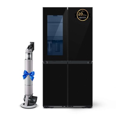 Samsung, 645L, French Door , Clean Black, RF65DB975E22 with Bundle Jet Stick