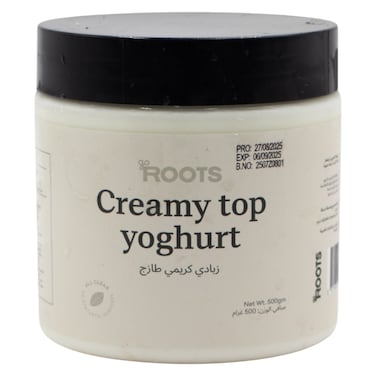 Go-Roots Creamy Top Yoghurt, 500ml
