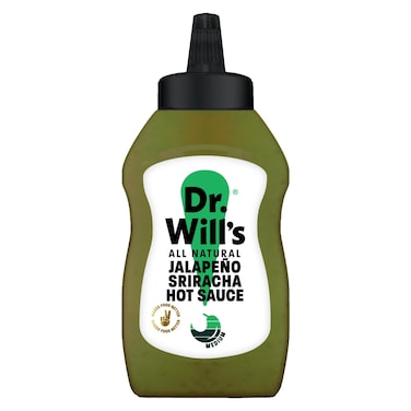 Dr. Will's Jalapeno Sriracha Hot Sauce, 270g