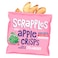 Scrapples No Added Sugar Wonky Apple Crisps with A Squeeze of Strawberry, 12g