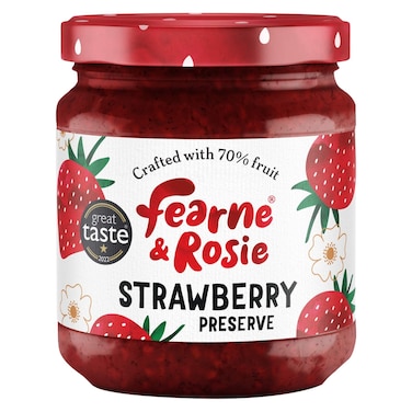 Fearne and Rosie Strawberry Jam, 310g