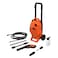 Black &amp; Decker Corded Pressure Washer BEPW1700-B5, Orange and Black, 125 Bar, 1700 W