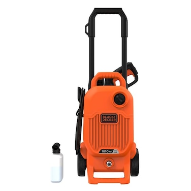 Black &amp; Decker Corded Pressure Washer BEPW1700-B5, Orange and Black, 125 Bar, 1700 W