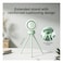 JisuLife Life2 Stroller Fan, Green, 4000mAh