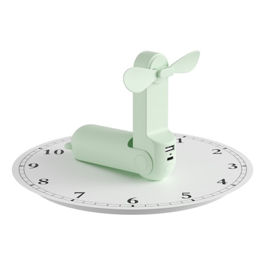 JisuLife Life8 Plus Handheld Fan, Green, 4500mAh