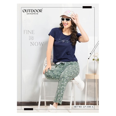 Outdoor Ladies Pyjama Set Assorted, M-XXL