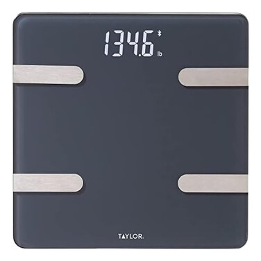 Taylor Bluetooth Smart Body Scale, 11.8x11.8 inch